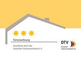 DTV "3 Sterne Auszeichnung" für alle Wohnungen Ferienhaus Biedermann